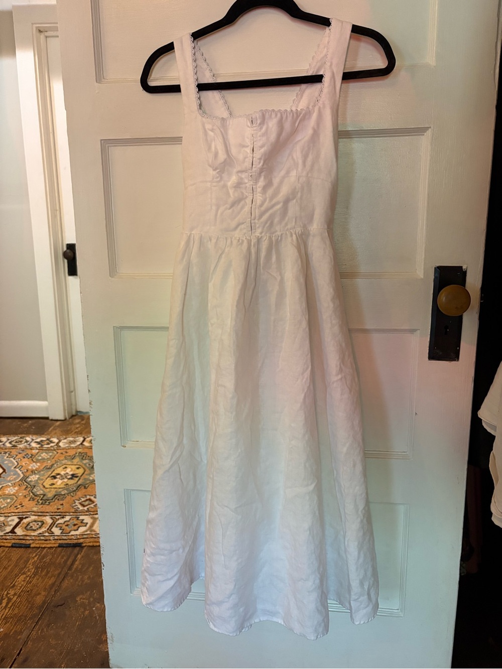 Reformation Tagliatelle 100% Linen Dress. Size Women's 4 (small).